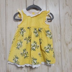 Matilda Jane Yellow Floral Ruffle Dress